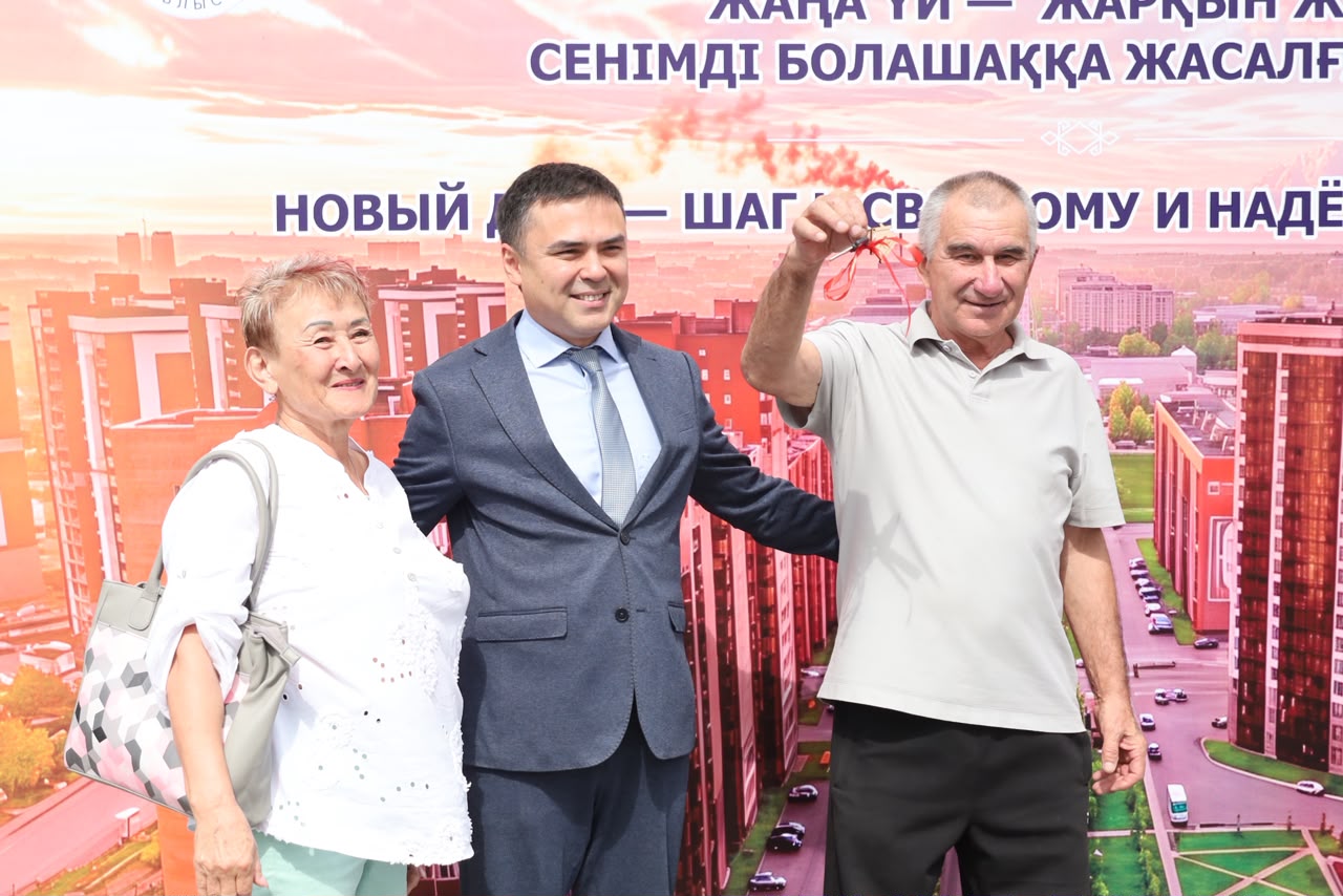 Новый дом для зареченцев: в Петропавловске продолжается переселение пострадавших от паводка