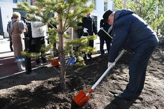 Еще одна аллея открылась в Астане